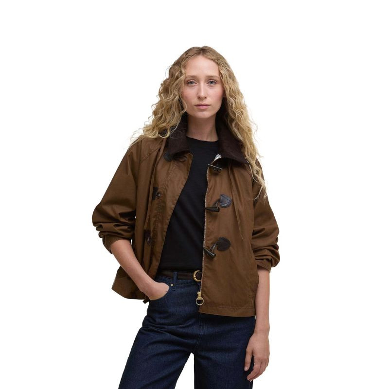 Veste huilée Duffle Myra Femme Barbour