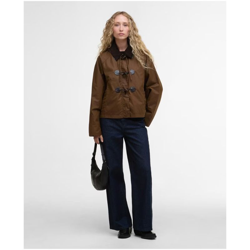Veste huilée Duffle Myra Femme Barbour