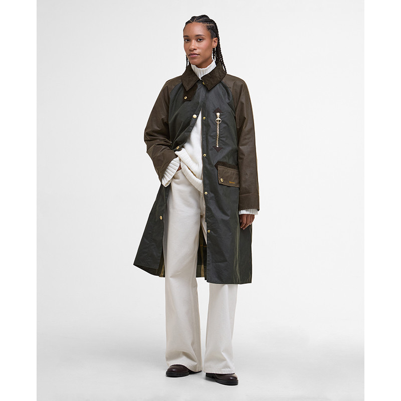 Veste huilée Evette Femme Barbour