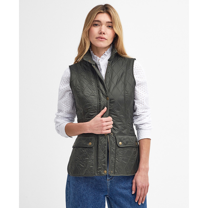 Wray Gilet Blue Femme Barbour