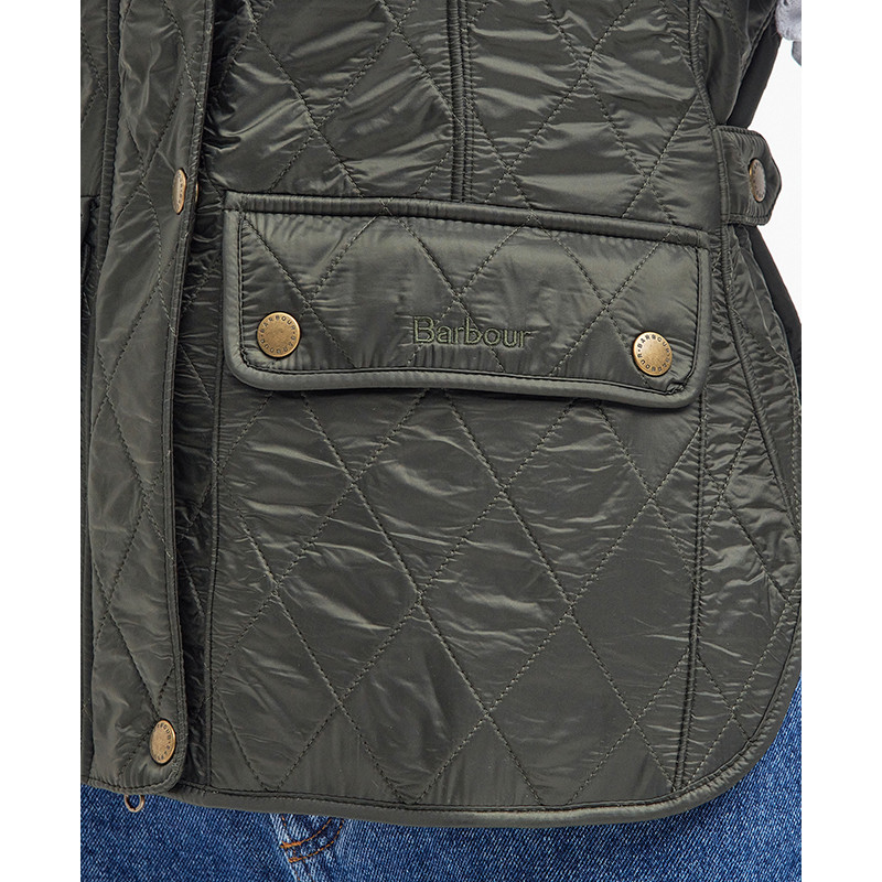 Wray Gilet Blue Femme Barbour