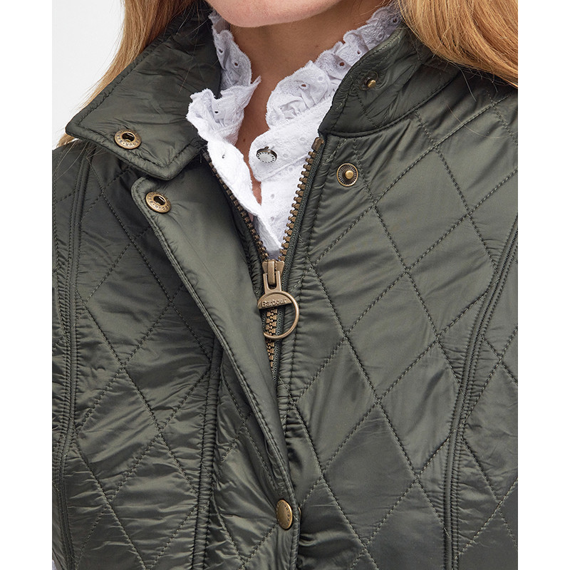 Wray Gilet Blue Femme Barbour