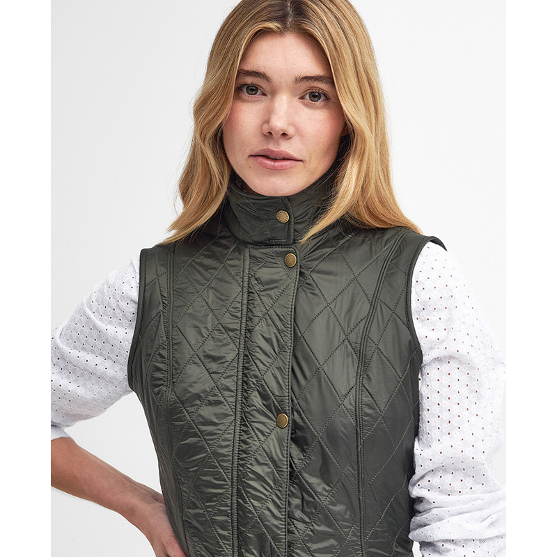 Wray Gilet Blue Femme Barbour