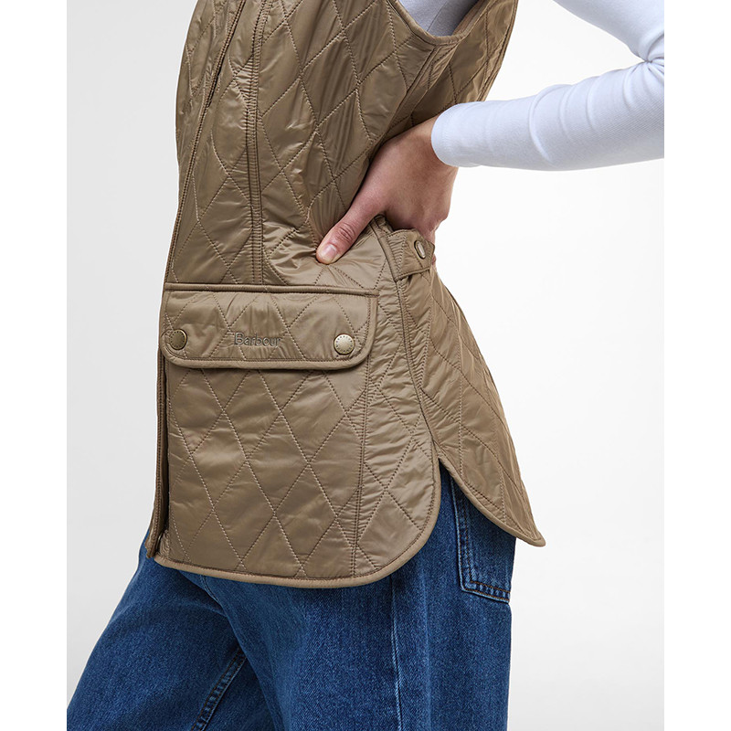 Wray Gilet Blue Femme Barbour