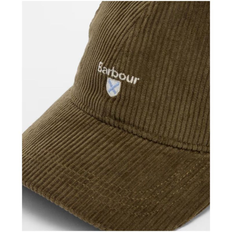 Casquette en velours côtelé Preston Barbour