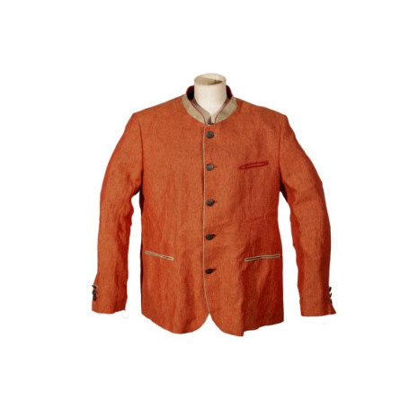 Veste autrichienne en lin Murau Maximilian