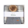 Coffret Bonnet et écharpe tartan Saltburn Barbour