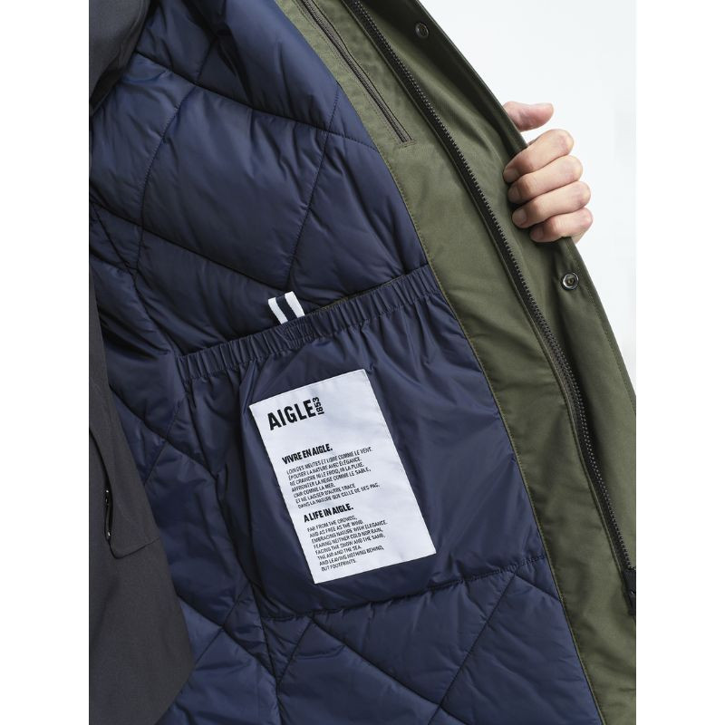 Parka fishtail GORE-TEX matelassée Aigle
