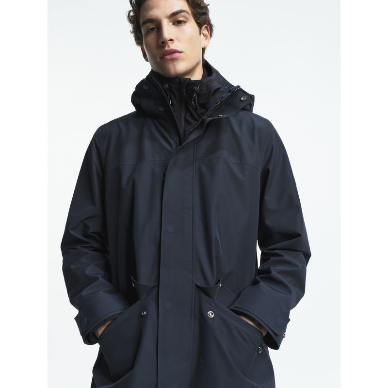 Lange parka van 2-laags Gore-Tex van Aigle