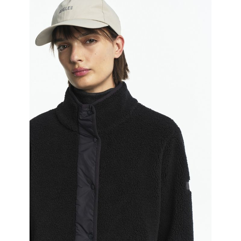 Veste en sherpa bi-matière Aigle