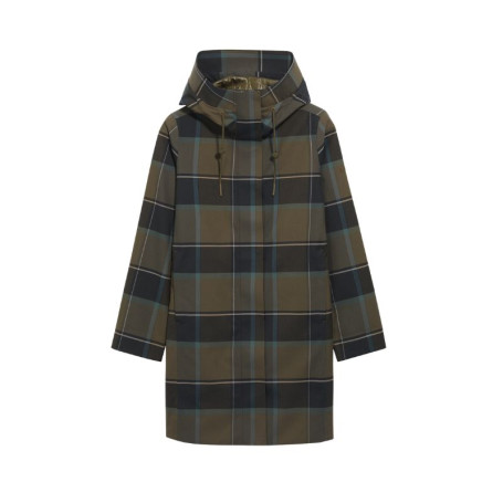 Parka longue à carreaux MTD Femme Aigle