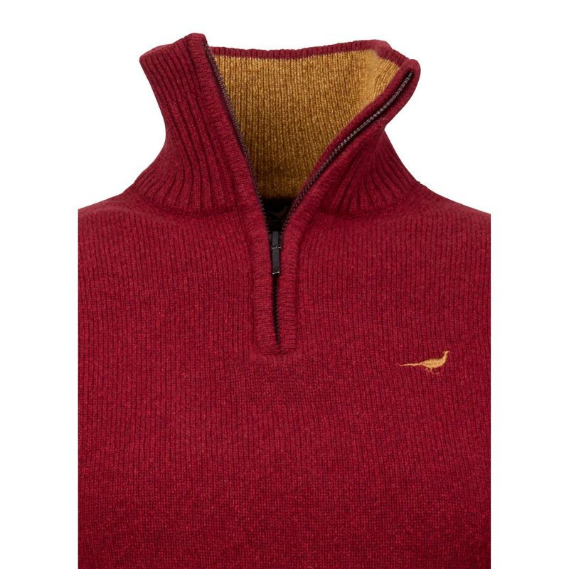 Pull col zippé Tyne femme Laksen