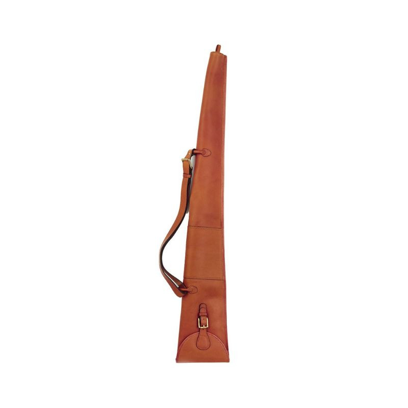 Fourreau de fusil en cuir chocolat Laksen