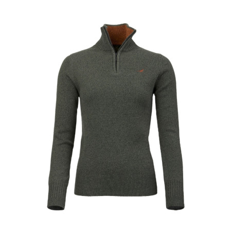 Pull col zippé Tyne femme Laksen