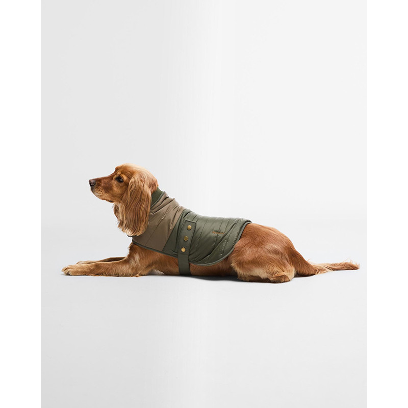 Brampton Barbour gewatteerde hondenjas