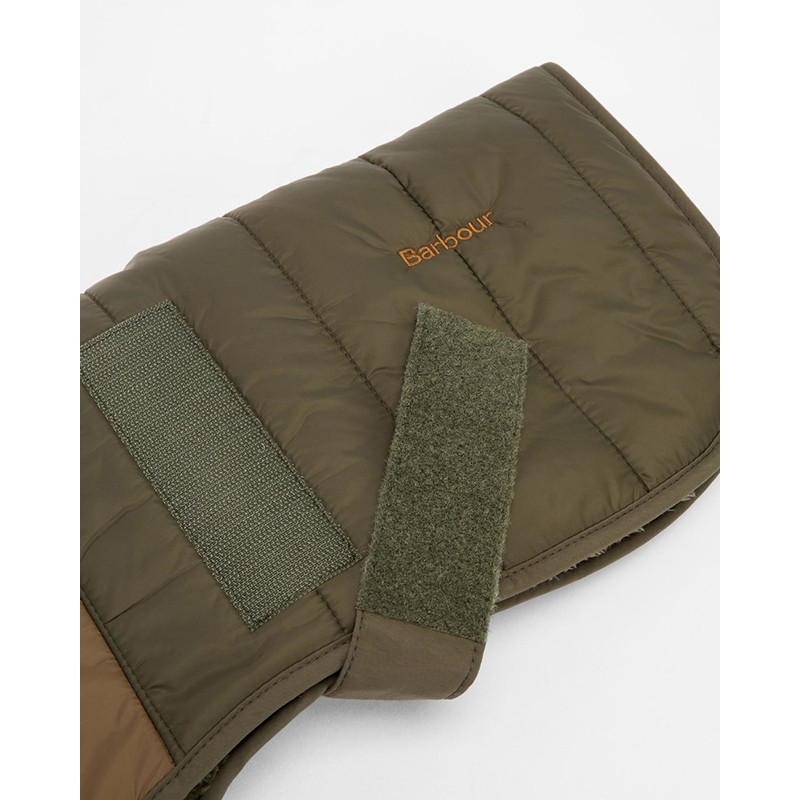 Brampton Barbour gewatteerde hondenjas