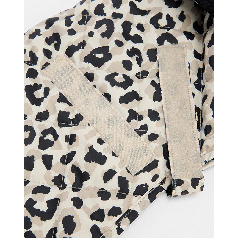 Harley Barbour International Luipaard Gewatteerde Hondenjas