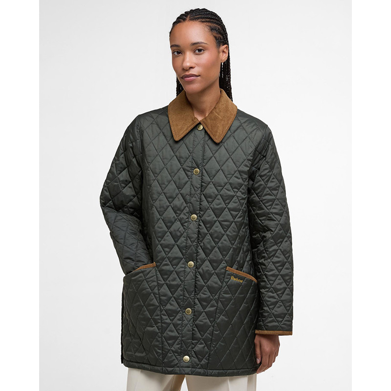 Icons Modern Liddesdale Quilted Jacket Dames Barbour