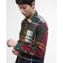 Oversized geborduurde ruit Barbour