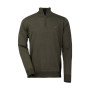 Pull Col Zip Norfolk Merino Laksen