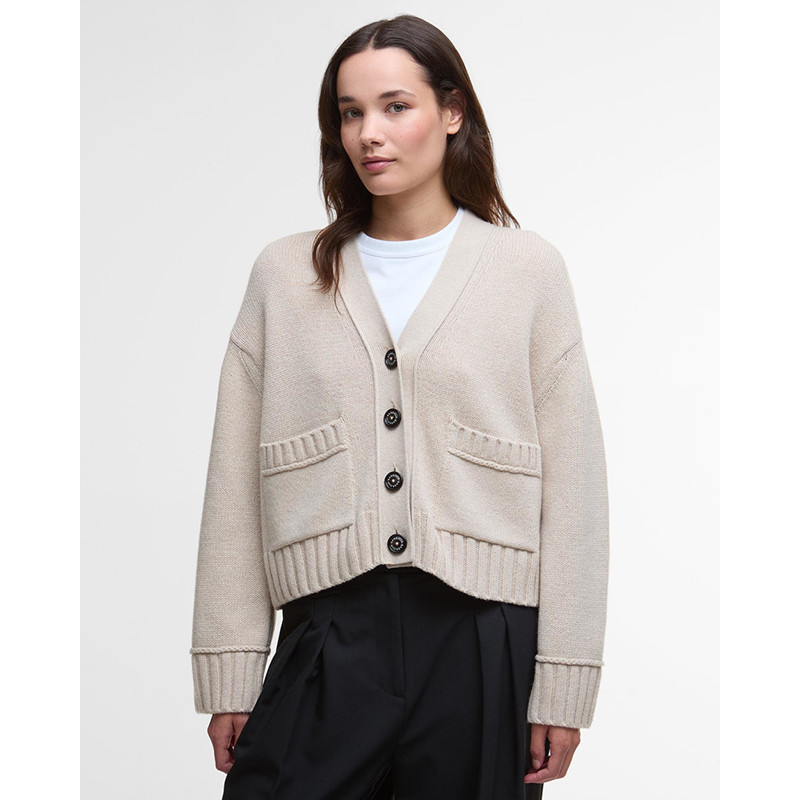 Cardigan tricoté Faye Femme Barbour