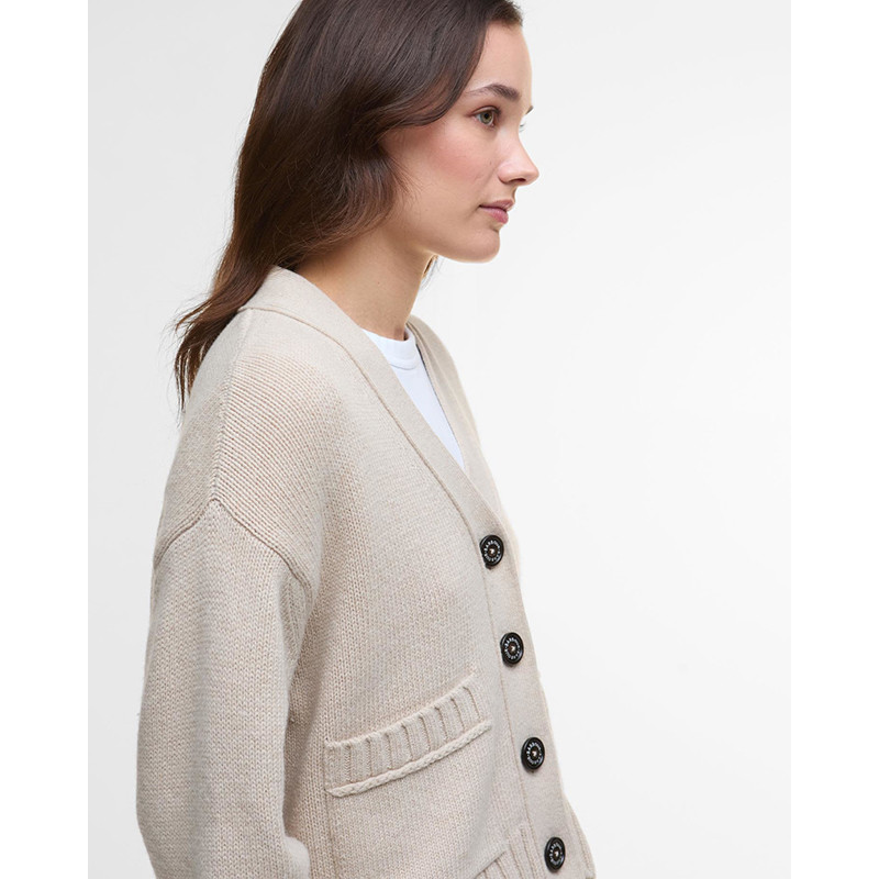 Cardigan tricoté Faye Femme Barbour