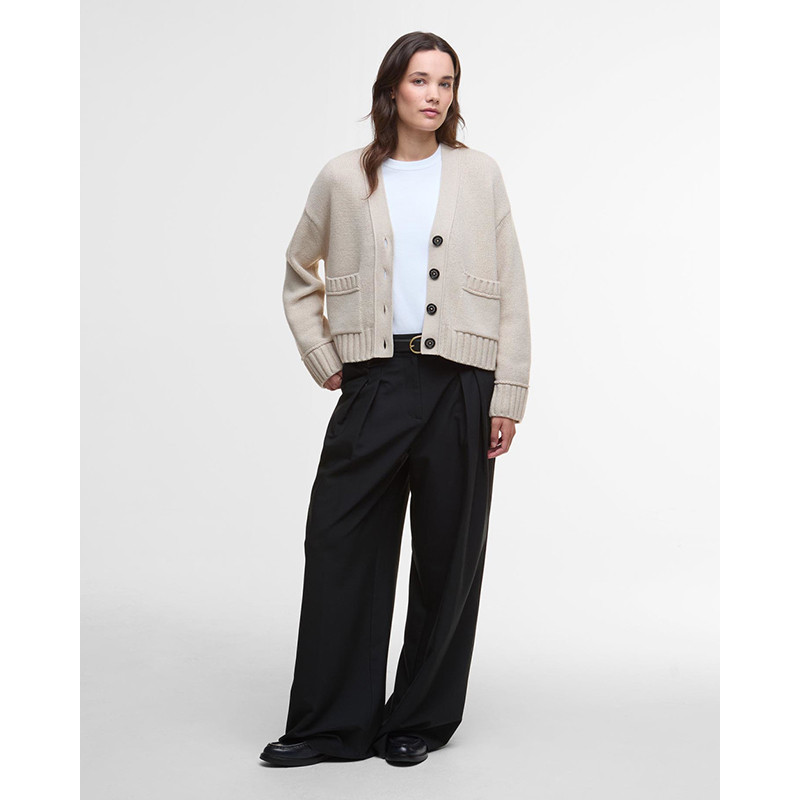 Barbour gebreid damesvest Faye