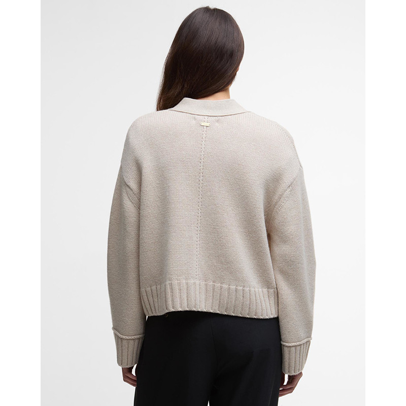 Barbour gebreid damesvest Faye