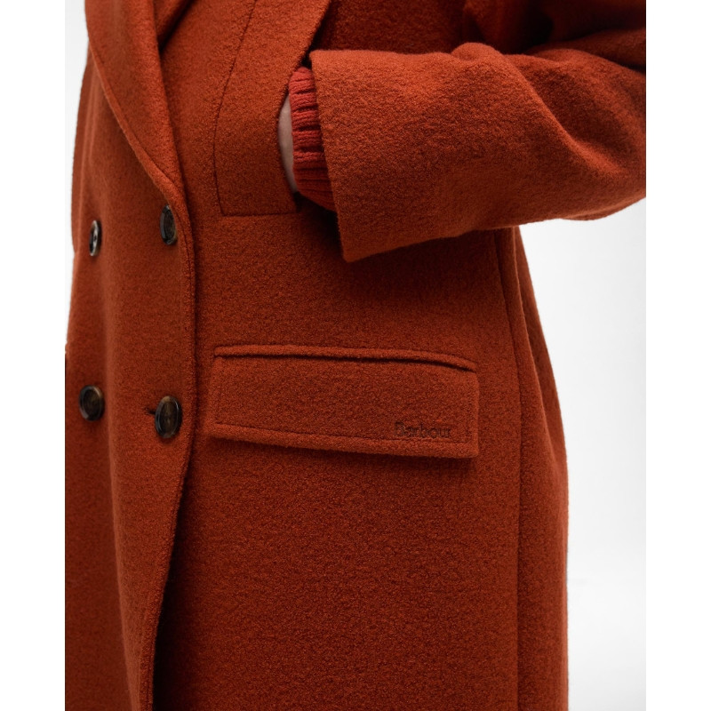 Barbour Wollen damesjas Blyth met dubbele rij knopen