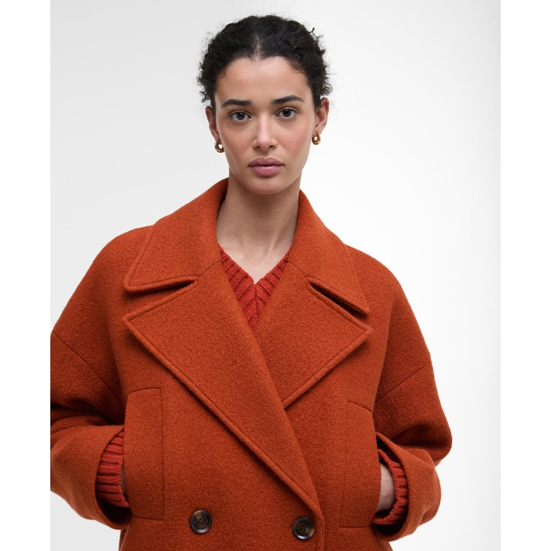 Manteau en laine à double boutonnage Blyth Femme Barbour