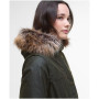 Parka huilée Durham City Femme Barbour
