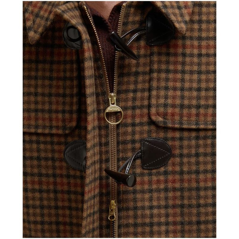 Manteau en laine Melody Check Femme Barbour
