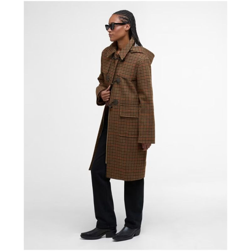 Wollen damesjas Melody Check Barbour