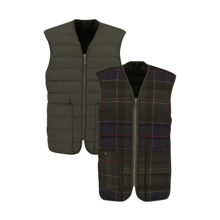 Doublure matelassée réversible Barbour