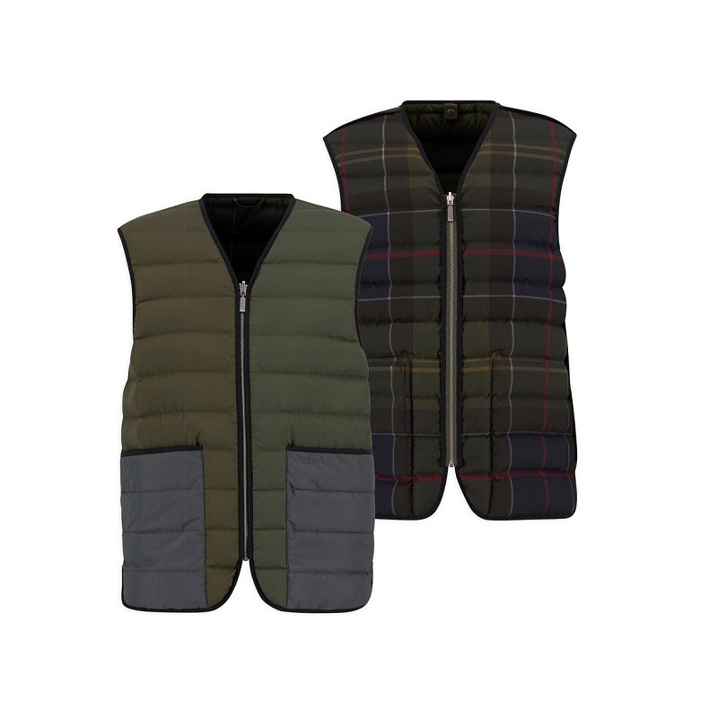 Doublure matelassée réversible Barbour