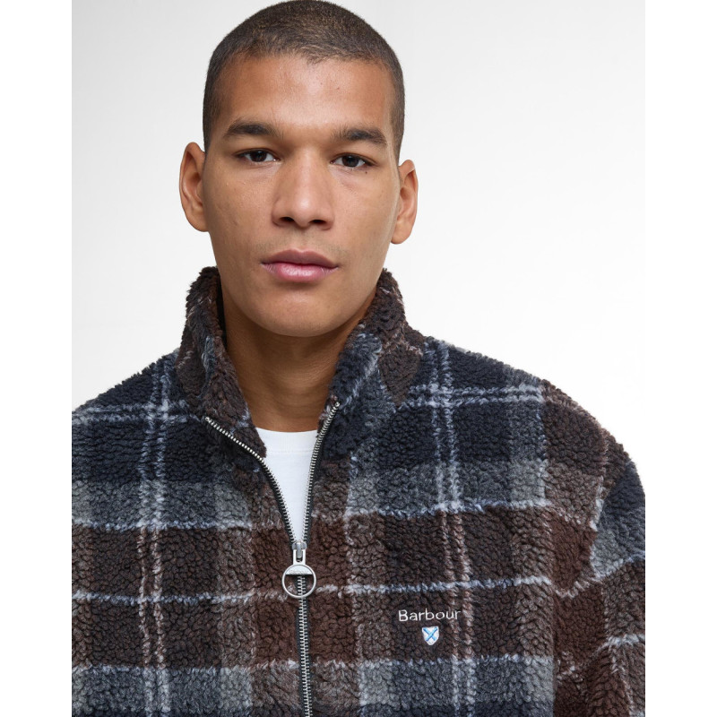 Veste Polaire Tartan zippée Barbour