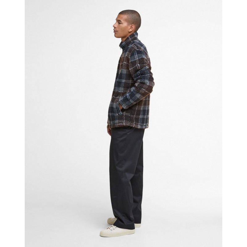 Veste Polaire Tartan zippée Barbour