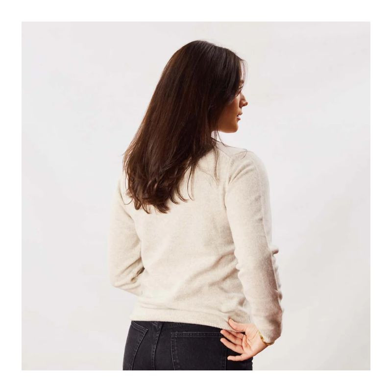 Trek col V femme Osborne Knitwear