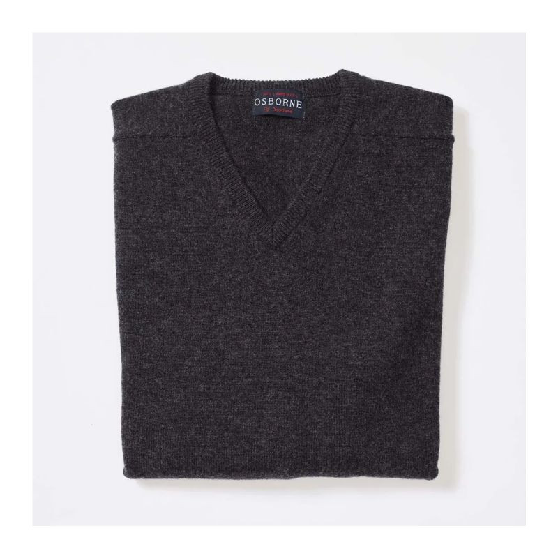 Pull col V Osborne Knitwear