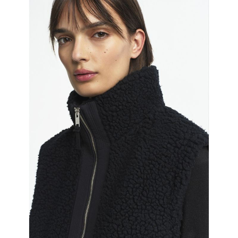 Polaire sherpa sans manches zippée Aigle