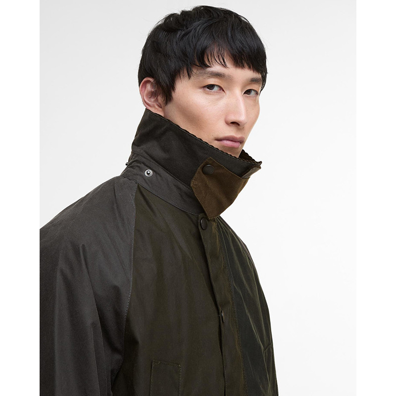 Veste huilée Patchwork Oversize Bedale Barbour