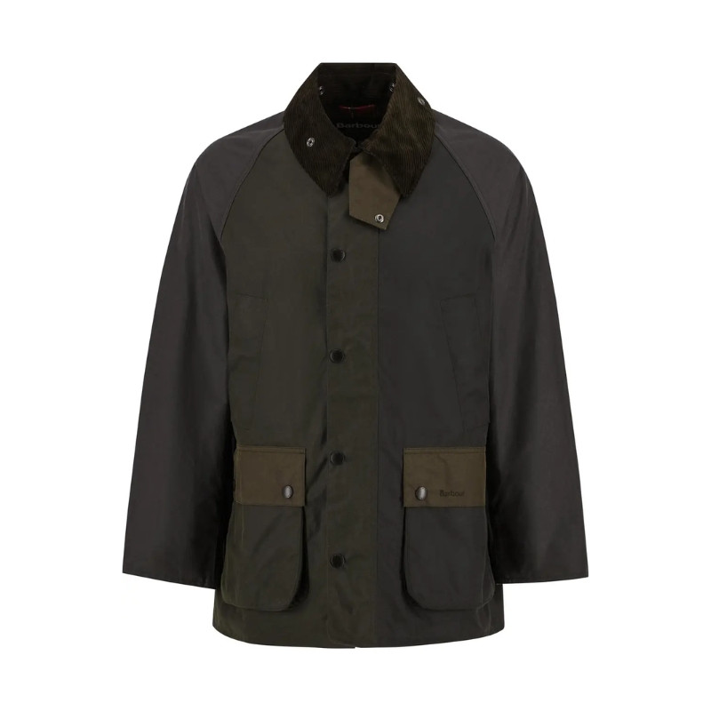 Veste huilée Patchwork Oversize Bedale Barbour