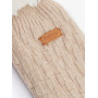 Chaussettes laine torsadée pour femme Barbour
