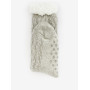 Chaussettes laine torsadée pour femme Barbour