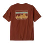 T-shirt '73 Skyline Organic Patagonia