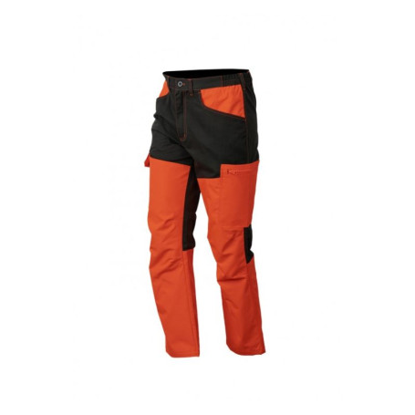 Pantalon vert/fluo orange enfants Maquisard II Treeland