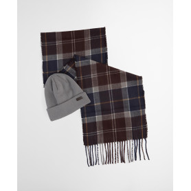 Coffret bonnet Swinton et écharpe Galingale Barbour