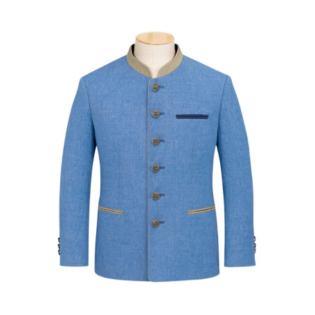 Veste autrichienne en lin Murau Maximilian