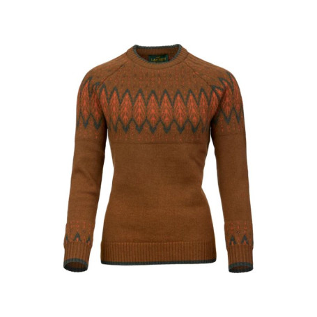 Pull en jacquard Femme Trondheim Laksen