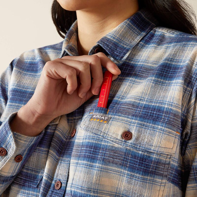 Chemise Flannel Femme Rebar Ariat